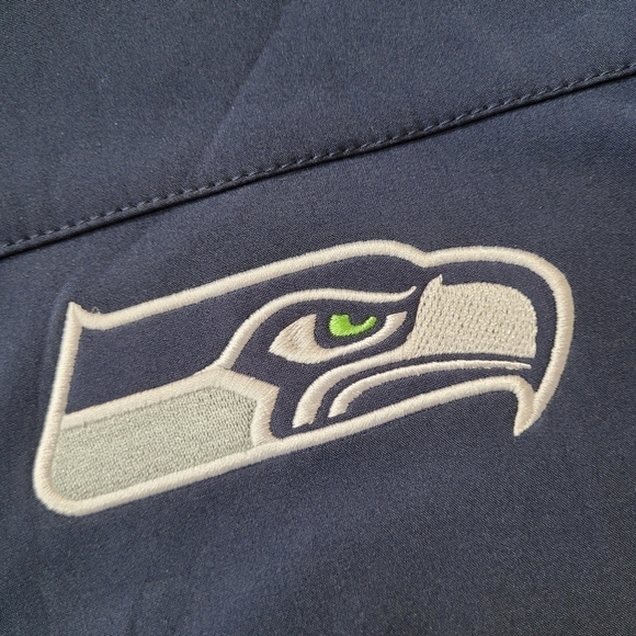 NFL Seattle Seahawks Soft Shell Full Zip Jacket - Size XL - Picture 8 of 16
